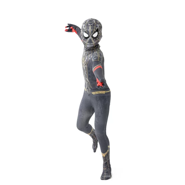 3D StyleHigh Quality Superhero Spidermans Costume Bodysuit For Kids Adult Spandex Zentai Halloween Party Cosplay Jumpsuit - Image 6